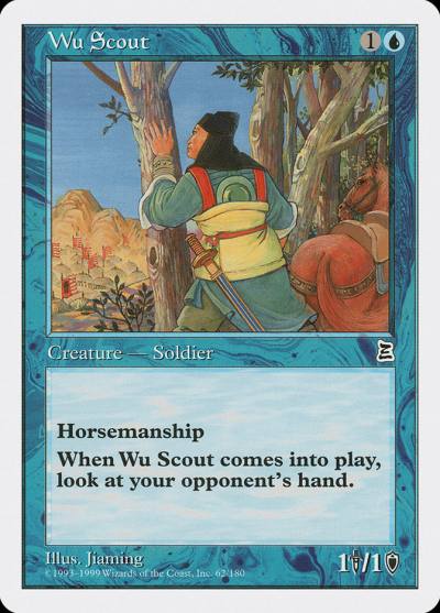 Wu Scout PTK-62 Portal Three Kingdoms Magic card