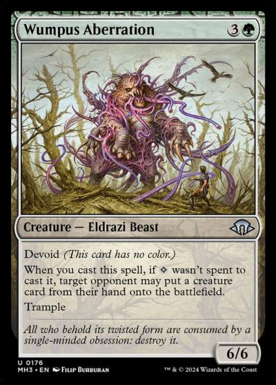 Wumpus Aberration 176 Modern Horizons 3 Magic card