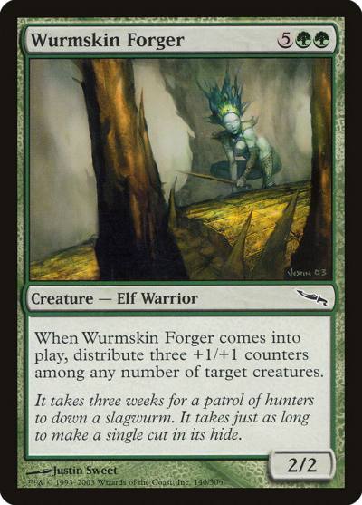 Wurmskin Forger 140 Mirrodin Magic card