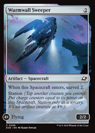 Wurmwall Sweeper EOE-249 Edge of Eternities Magic card