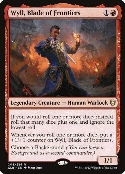 Wyll, Blade of Frontiers CLB-208 Commander Legends: Battle for Baldur's Gate Magic card
