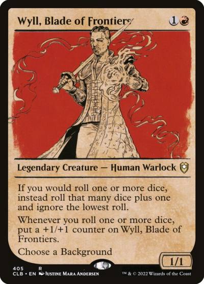 Wyll, Blade of Frontiers CLB-405 Commander Legends: Battle for Baldur's Gate Magic card