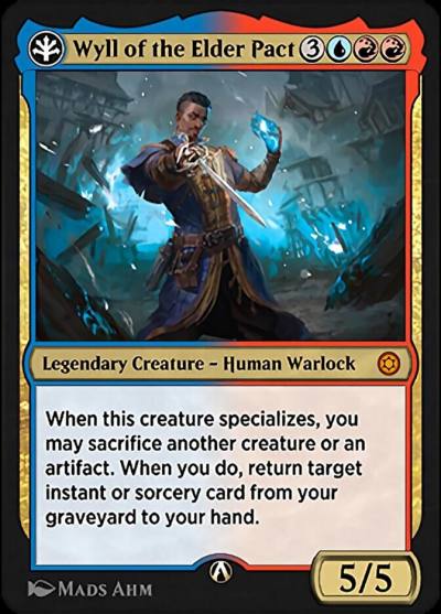 Wyll of the Elder Pact HBG-15U Alchemy Horizons: Baldur's Gate Magic card