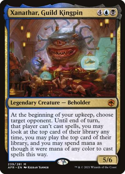 Xanathar, Guild Kingpin AFR-239 Adventures in the Forgotten Realms Magic card