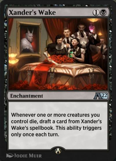 Xander's Wake YSNC-9 Alchemy: New Capenna Magic card
