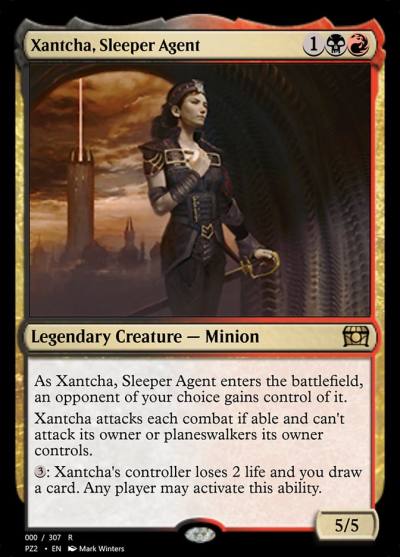 Xantcha, Sleeper Agent PZ2-70719 Treasure Chest Magic card
