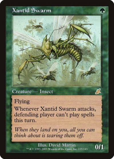 Xantid Swarm SCG-135 Scourge Magic card