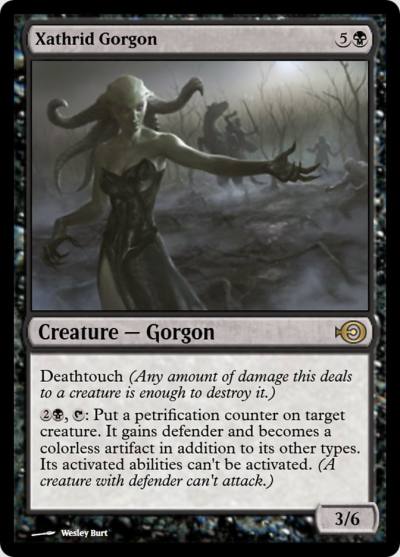 Xathrid Gorgon PRM-45205 Magic Online Promos Magic card