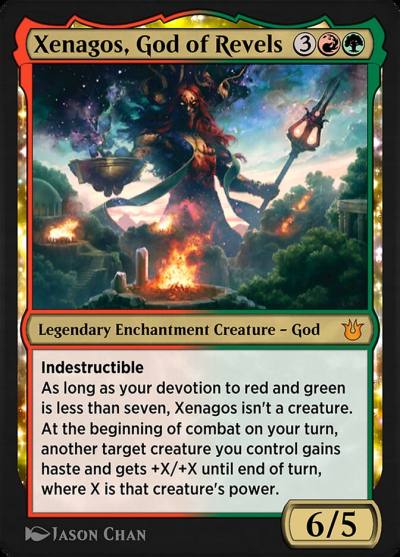 Xenagos, God of Revels EA3-18 Explorer Anthology 3 Magic card