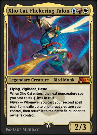 Xho Cai, Flickering Talon YTDM-28 Alchemy: Tarkir Magic card