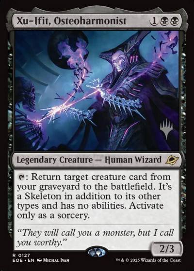 Xu-Ifit, Osteoharmonist PEOE-127P Edge of Eternities Promos Magic card