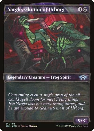 Yargle, Glutton of Urborg MUL-149 Multiverse Legends Magic card