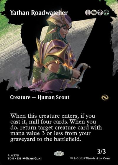 Yathan Roadwatcher TDM-375 Tarkir: Dragonstorm Magic card