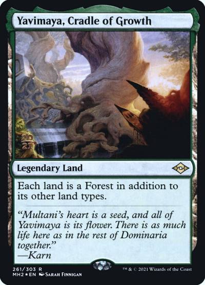 Yavimaya, Cradle of Growth PMH2-261S Modern Horizons 2 Promos Magic card