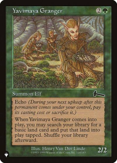 Yavimaya Granger PLST-ULG-118 The List Magic card