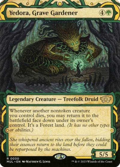 Yedora, Grave Gardener MUL-30 Multiverse Legends Magic card