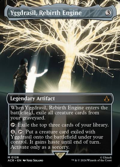 Yggdrasil, Rebirth Engine ACR-126 Assassin's Creed Magic card