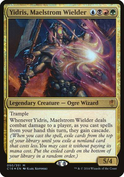 Yidris, Maelstrom Wielder OC16-50 Commander 2016 Oversized Magic card