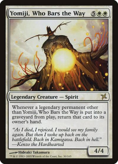 Yomiji, Who Bars the Way 30 Betrayers of Kamigawa Magic card