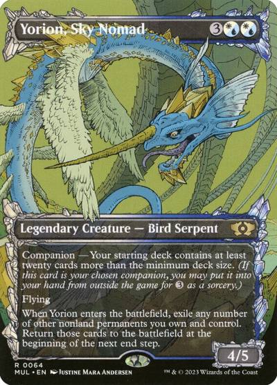 Yorion, Sky Nomad MUL-64 Multiverse Legends Magic card