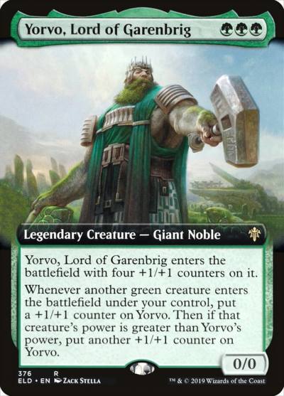 Yorvo, Lord of Garenbrig ELD-376 Throne of Eldraine Magic card