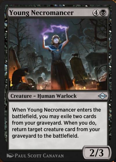 Young Necromancer J21-406 Jumpstart: Historic Horizons Magic card