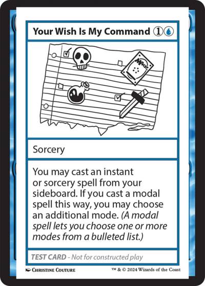 Your Wish Is My Command MB2-540 Mystery Booster 2 Magic card
