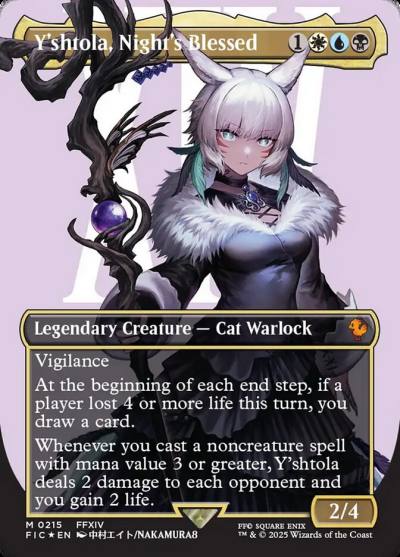 Y'shtola, Night's Blessed FIC-215 Final Fantasy Commander Magic card