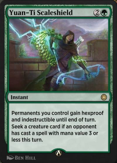 Yuan-Ti Scaleshield HBG-71 Alchemy Horizons: Baldur's Gate Magic card