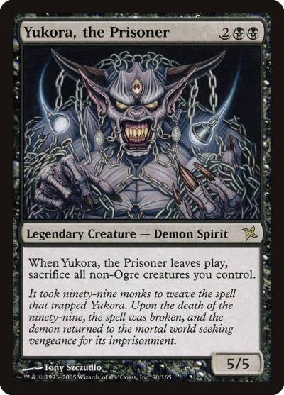 Yukora, the Prisoner 90 Betrayers of Kamigawa Magic card