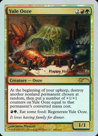 Yule Ooze HHO-11 Happy Holidays Magic card