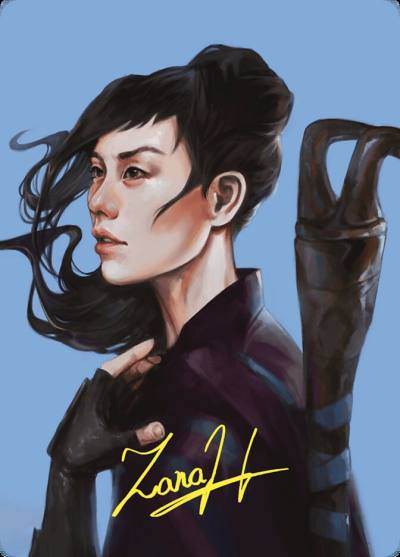 Yuriko, the Tiger's Shadow // Yuriko, the Tiger's Shadow ACMM-62 Commander Masters Art Series Magic card