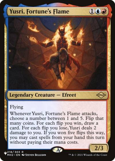 Yusri, Fortune's Flame PLST-MH2-218 The List Magic card