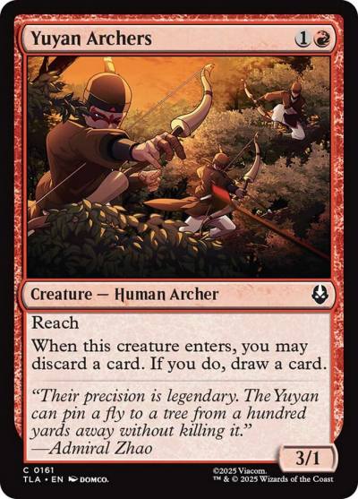 Yuyan Archers TLA-161 Avatar: The Last Airbender Magic card