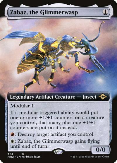 Zabaz, the Glimmerwasp MH2-474 Modern Horizons 2 Magic card