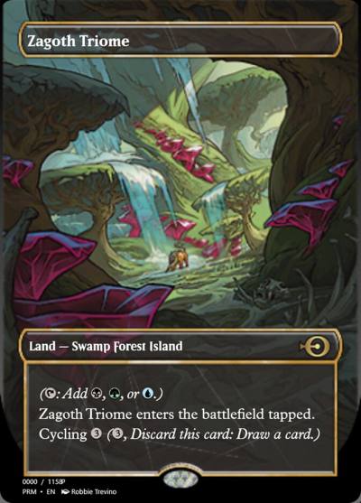 Zagoth Triome PRM-80947 Magic Online Promos Magic card