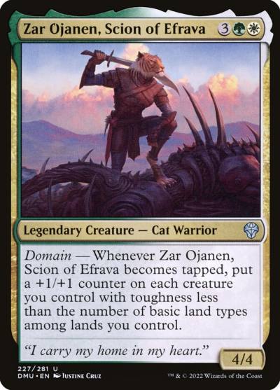 Zar Ojanen, Scion of Efrava DMU-227 Dominaria United Magic card