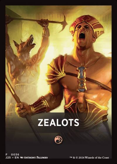 Zealots FJ25-36 Foundations Jumpstart Front Cards Magic card