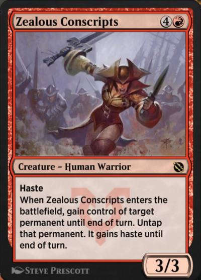 Zealous Conscripts SIS-47 Shadows of the Past Magic card
