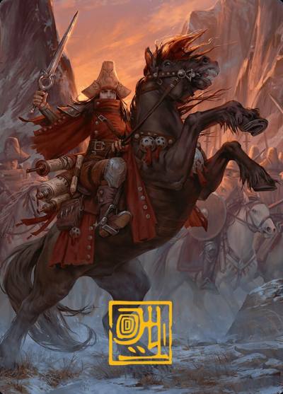 Zealous Conscripts // Zealous Conscripts AINR-12 Innistrad Remastered Art Series Magic card