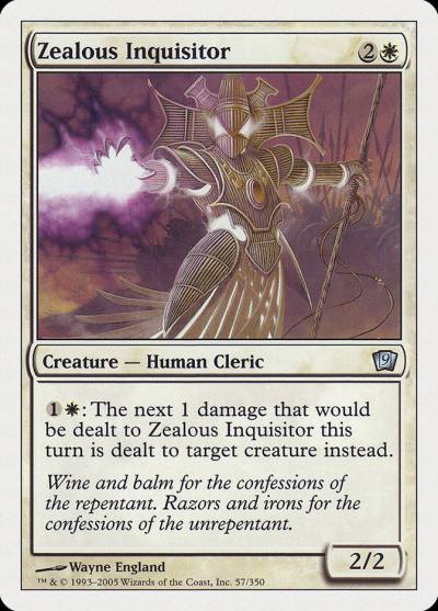 Zealous Inquisitor 9ED-57 Ninth Edition Magic card