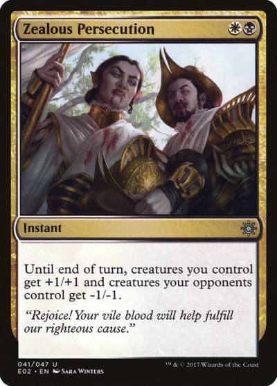 Zealous Persecution E02-41 Explorers of Ixalan Magic card