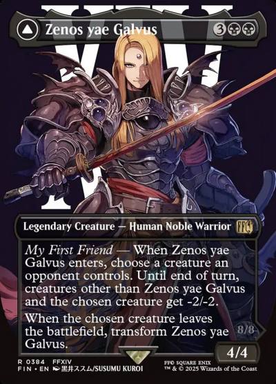Zenos yae Galvus // Shinryu, Transcendent Rival FIN-384 Final Fantasy Magic card