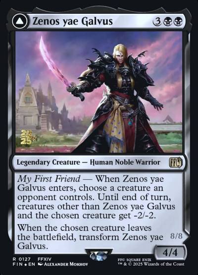 Zenos yae Galvus // Shinryu, Transcendent Rival PFIN-127S Final Fantasy Promos Magic card