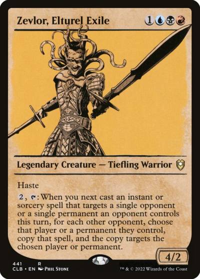 Zevlor, Elturel Exile CLB-441 Commander Legends: Battle for Baldur's Gate Magic card