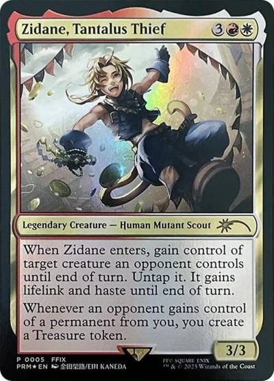 Zidane, Tantalus Thief PW25-5 Wizards Play Network 2025 Magic card