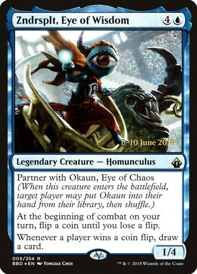 Zndrsplt, Eye of Wisdom PBBD-5S Battlebond Promos Magic card