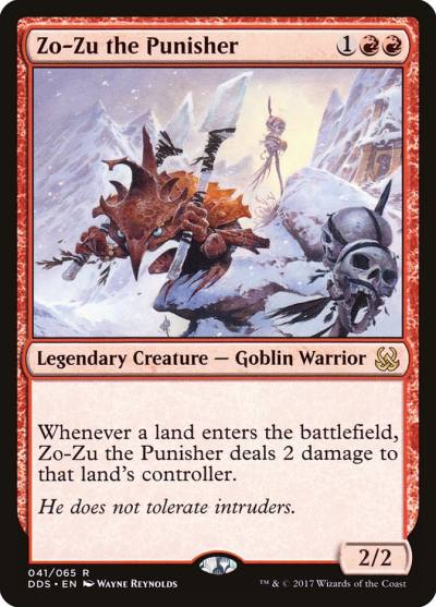 Zo-Zu the Punisher DDS-41 Duel Decks: Mind vs. Might Magic card