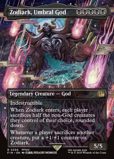 Zodiark, Umbral God FIN-336 Final Fantasy Magic card