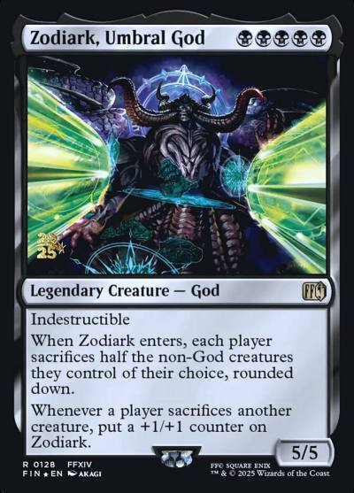 Zodiark, Umbral God PFIN-128S Final Fantasy Promos Magic card